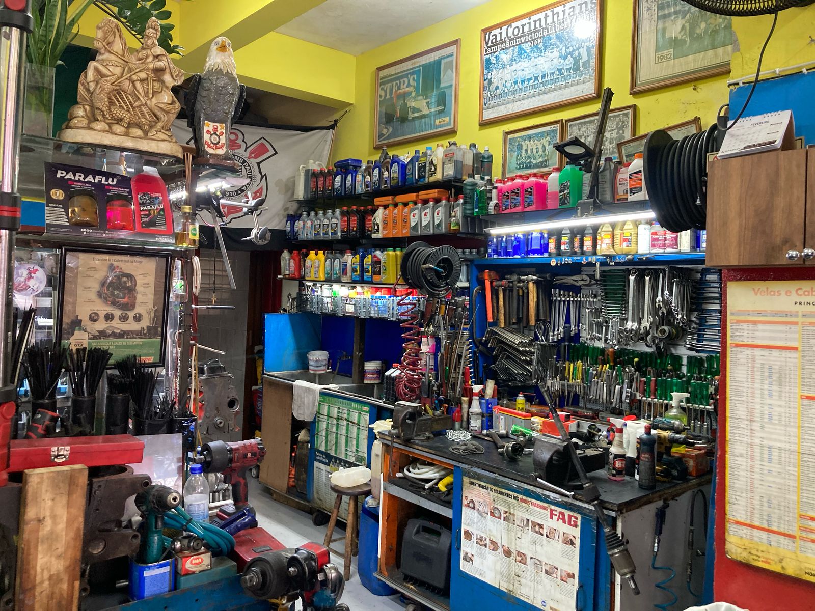 Estrutura da Oficina